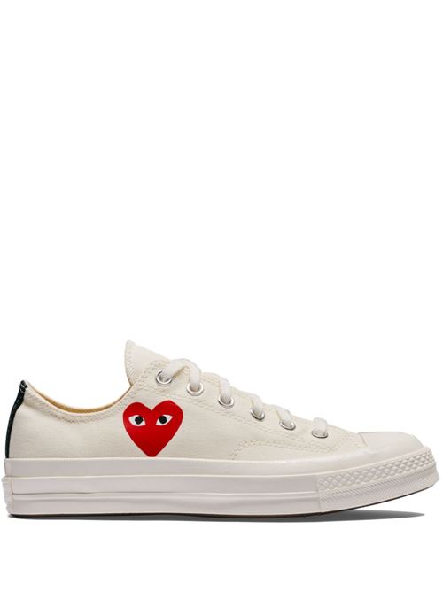 Sneaker con logo COMME DES GARÇONS PLAY | AZK128001AZK1280512WHITE